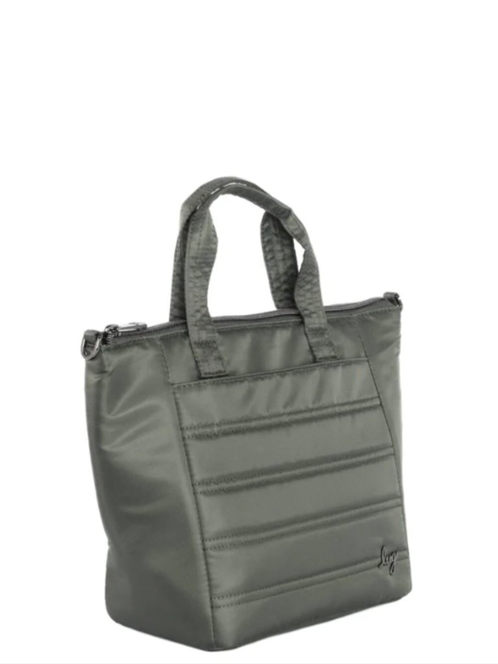 New (without tags) Lug Gobble Insulated Lunch Totes in Olive Green - Picture 2 of 4